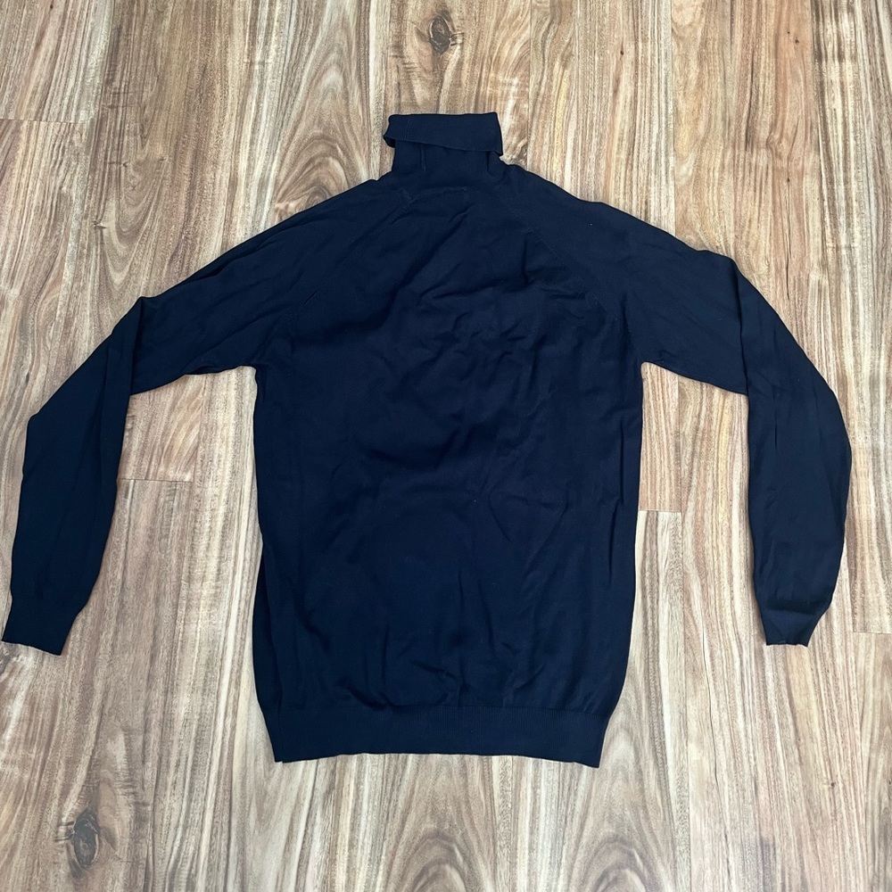 Zara navy turtle neck